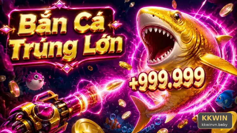 Nhịp quay slot thay đổi khi ghép cảnh bắn cá săn thưởng tại KKWIN