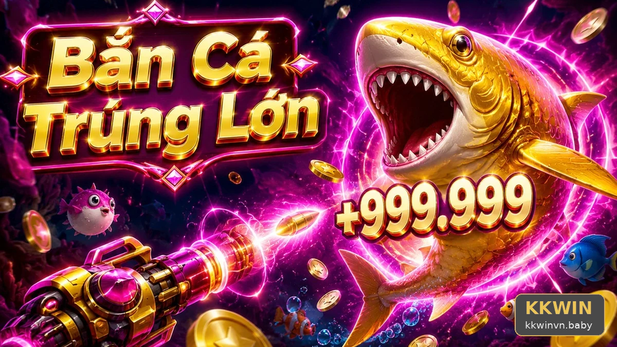 Nhịp quay slot thay đổi khi ghép cảnh bắn cá săn thưởng tại KKWIN